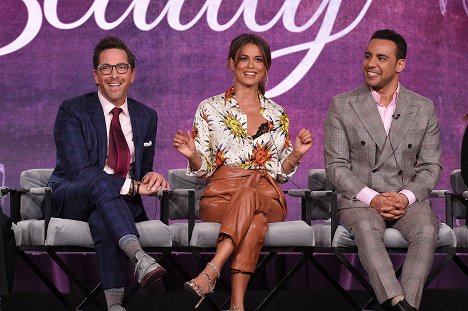 The cast and producers of ABC’s “The Baker and the Beauty” address the press on Wednesday, January 8, as part of the ABC Winter TCA 2020, at The Langham Huntington Hotel in Pasadena, CA - Dan Bucatinsky, Nathalie Kelley, Victor Rasuk - The Baker and the Beauty - Tapahtumista