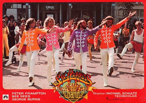 Robin Gibb, Peter Frampton, Maurice Gibb, Barry Gibb - Sgt. Pepper's Lonely Hearts Club Band - Lobbykarten
