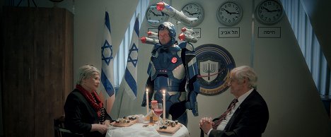 Gila Almagor, Tal Friedman, Ilan Dar - Mossad - Filmfotos