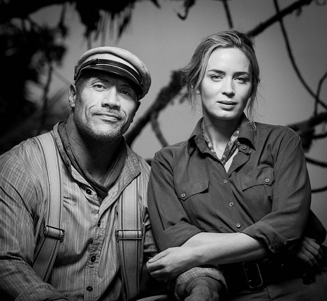 Dwayne Johnson, Emily Blunt - Expedice: Džungle - Promo