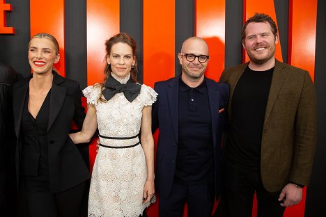 Universal Pictures presents a special screening of THE HUNT at the ArcLight in Hollywood, CA on Monday, March 9, 2020 - Betty Gilpin, Hilary Swank, Damon Lindelof, Nick Cuse