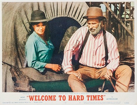 Janis Paige, Keenan Wynn - Welcome to Hard Times - Lobbykaarten