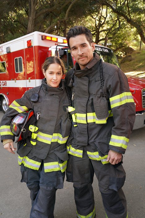 Jaina Lee Ortiz, Jay Hayden - Station 19 - Born to Run - Making of