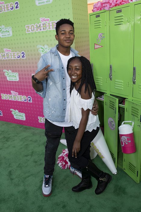ZOMBIES 2 – Stars attend the premiere of the highly-anticipated Disney Channel Original Movie “ZOMBIES 2” at Walt Disney Studios on Saturday, January 25, 2020 - Issac Ryan Brown - Z-O-M-B-I-E-S 2 - Tapahtumista