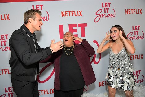 The premiere of Netlix’s new film Let It Snow was held in Los Angeles on November 4, 2019 - Jacob Batalon, Kiernan Shipka - Let It Snow - De eventos