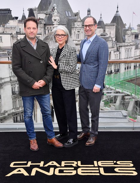 Charlie's Angels UK Premiere in London - Max Handelman, Elizabeth Cantillon, Doug Belgrad - Aniołki Charliego - Z imprez