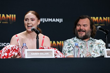"Jumanji: The Next Level" photo call and press conference at Montage Los Cabos on November 24, 2019 in Cabo San Lucas, Mexico - Karen Gillan, Jack Black - Jumanji: The Next Level - Events
