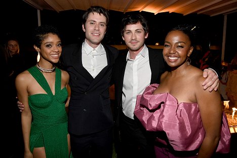 World Premiere Of Amazon Original "Hunters" at DGA Theater on February 19, 2020 in Los Angeles, California - Tiffany Boone, David Weil, Logan Lerman, Jerrika Hinton