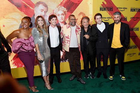 World Premiere Of Amazon Original "Hunters" at DGA Theater on February 19, 2020 in Los Angeles, California - Jerrika Hinton, Nikki Toscano, Logan Lerman, Al Pacino, David Weil