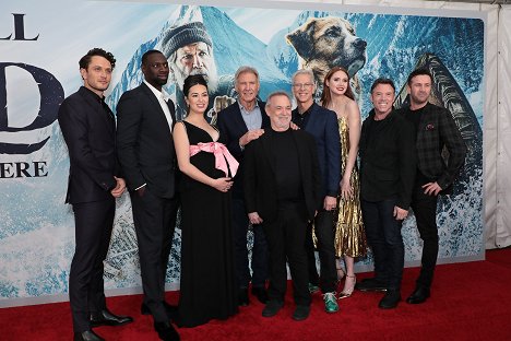 World premiere of The Call of the Wild at the El Capitan Theater in Los Angeles, CA on Thursday, February 13, 2020 - Colin Woodell, Omar Sy, Cara Gee, Harrison Ford, Erwin Stoff, Chris Sanders, Karen Gillan - The Call of the Wild - Events