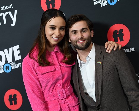 Premiere of the Freeform original film “The Thing About Harry,” on Wednesday, February 12, in Los Angeles, California - Britt Baron, Jake Borelli - The Thing About Harry - Z akcí