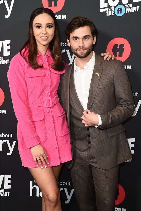 Premiere of the Freeform original film “The Thing About Harry,” on Wednesday, February 12, in Los Angeles, California - Britt Baron, Jake Borelli - The Thing About Harry - Tapahtumista