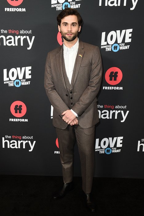 Premiere of the Freeform original film “The Thing About Harry,” on Wednesday, February 12, in Los Angeles, California - Jake Borelli - The Thing About Harry - Z akcí