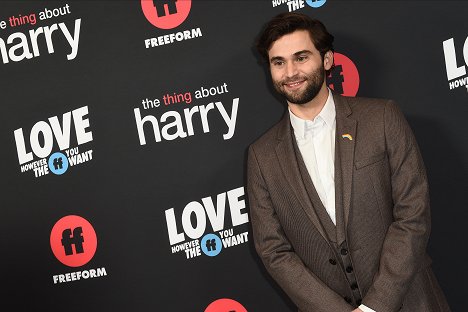 Premiere of the Freeform original film “The Thing About Harry,” on Wednesday, February 12, in Los Angeles, California - Jake Borelli - The Thing About Harry - Z akcí