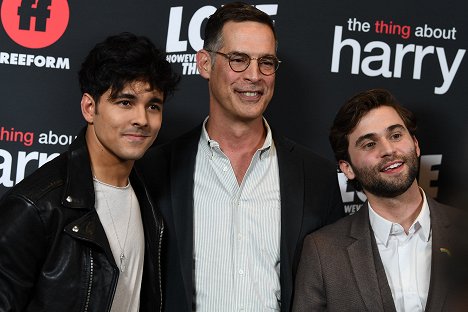 Premiere of the Freeform original film “The Thing About Harry,” on Wednesday, February 12, in Los Angeles, California - Niko Terho, Jake Borelli - The Thing About Harry - Z akcí