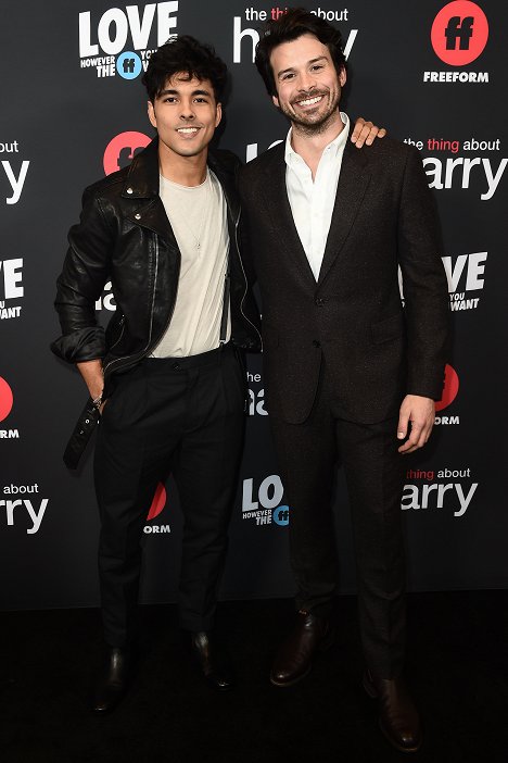 Premiere of the Freeform original film “The Thing About Harry,” on Wednesday, February 12, in Los Angeles, California - Niko Terho, Japhet Balaban - The Thing About Harry - Events