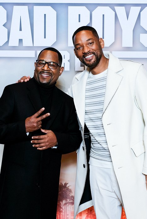 Paris premiere on January 06, 2020 - Martin Lawrence, Will Smith - Mizerové navždy - Z akcí