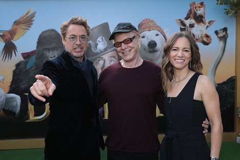 Premiere of DOLITTLE at the Regency Village Theatre in Los Angeles, CA on Saturday, January 11, 2020 - Robert Downey Jr., Danny Elfman, Susan Downey