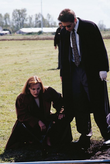 Gillian Anderson, David Duchovny - The X-Files - Our Town - Photos