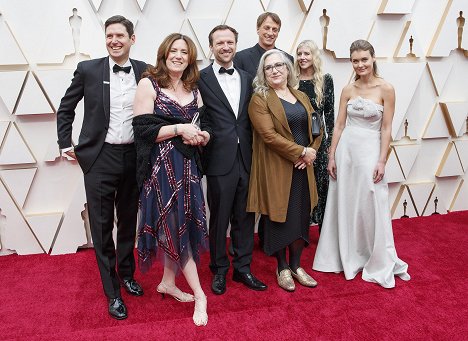 Red Carpet - Tony Hawk, Carol Dysinger, Elena Andreicheva - Oscar-gála 2020 - Rendezvények