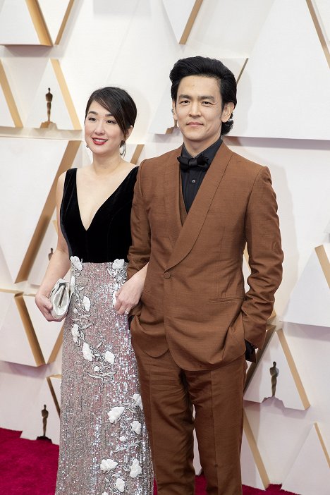 Red Carpet - Kerri Higuchi, John Cho - The 92nd Annual Academy Awards - Evenementen