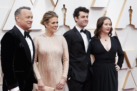 Red Carpet - Tom Hanks, Rita Wilson - Oscar 2020 - Z akcií