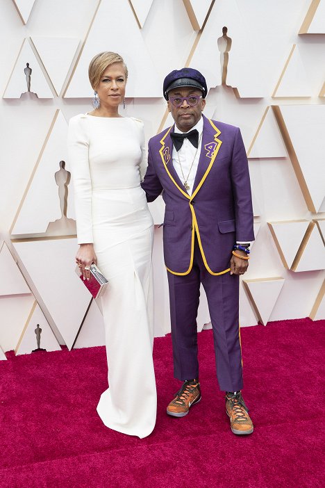 Red Carpet - Tonya Lewis Lee, Spike Lee - The 92nd Annual Academy Awards - Z imprez
