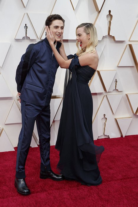 Red Carpet - Timothée Chalamet, Margot Robbie - The 92nd Annual Academy Awards - De eventos