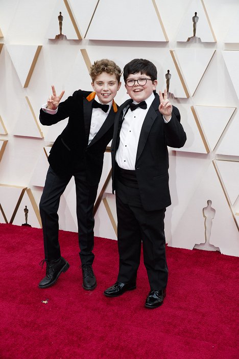 Red Carpet - Roman Griffin Davis, Archie Yates - La noche de los Oscar (92ª edición) - Eventos