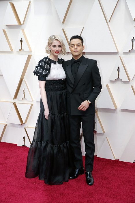 Red Carpet - Lucy Boynton, Rami Malek - The 92nd Annual Academy Awards - Événements