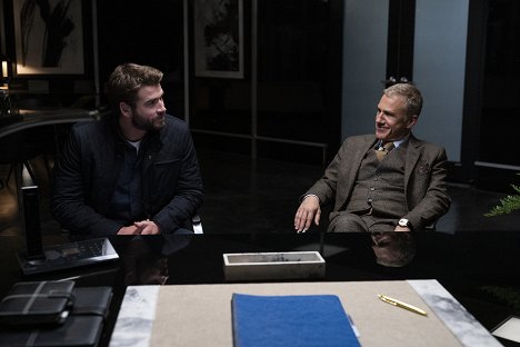 Liam Hemsworth, Christoph Waltz - Most Dangerous Game - The Offer - Photos