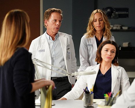 Greg Germann, Kim Raver, Caterina Scorsone