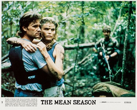 Kurt Russell, Mariel Hemingway - The Mean Season - Vitrinfotók