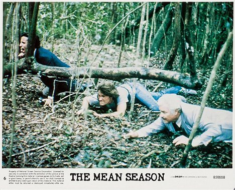 Andy Garcia, Kurt Russell, Richard Bradford - The Mean Season - Lobby karty