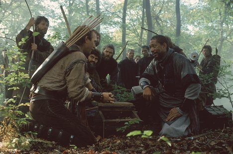 Kevin Costner, Nick Brimble, Morgan Freeman - Robin Hood: Král zbojníků - Z filmu