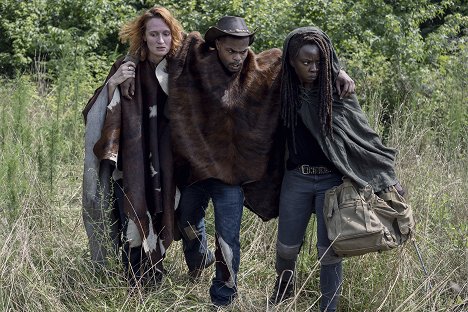 Breeda Wool, Andrew Bachelor, Danai Gurira - The Walking Dead - Michonnes Weg - Filmfotos