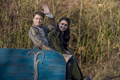 Daniel Radcliffe, Geraldine Viswanathan - Miracle Workers - Moving Out, Part 2 - Photos