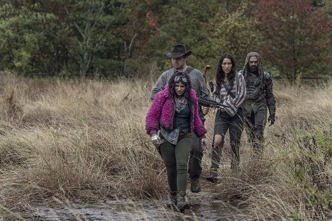 Paola Lázaro, Josh McDermitt, Eleanor Matsuura, Khary Payton - Walking Dead - The Tower - Kuvat elokuvasta