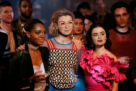 Ashleigh Murray, Julia Chan, Lucy Hale - Katy Keene - Chapter Eight: It’s Alright, Ma (I’m Only Bleeding) - Photos