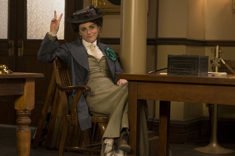 Georgina Reilly - Murdoch Mysteries - Election Day - Dreharbeiten