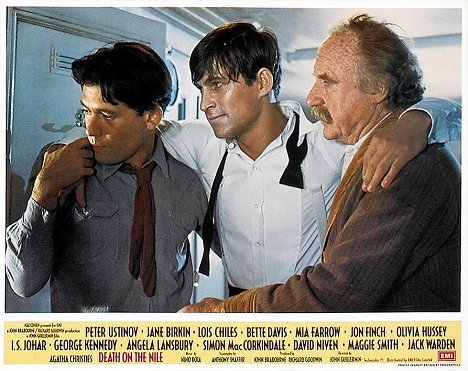 Jon Finch, Simon MacCorkindale, Jack Warden - Vražda na Nilu - Fotosky