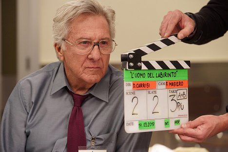 Dustin Hoffman - L'uomo del labirinto - Z natáčení