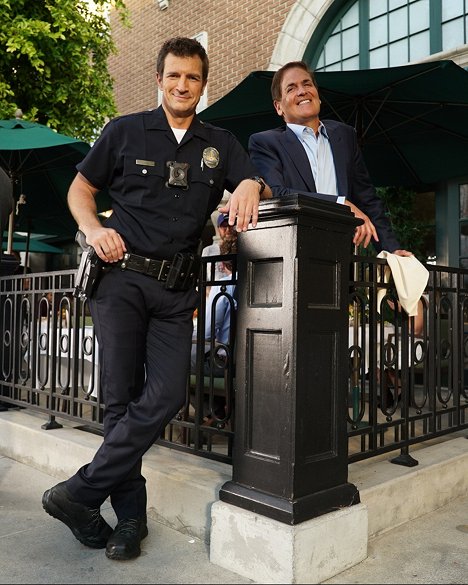 Nathan Fillion, Mark Cuban - The Rookie - Impact - Making of