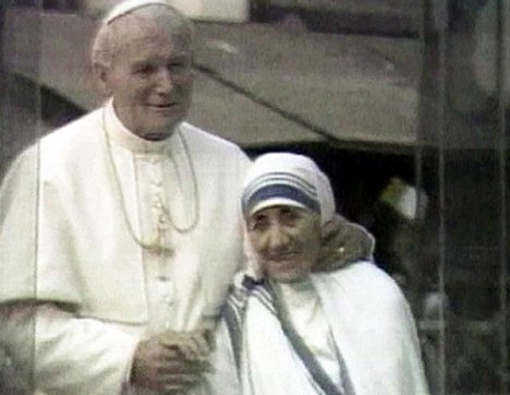 Papa Juan Pablo II, Mother Teresa - Jean-Paul II - De la película