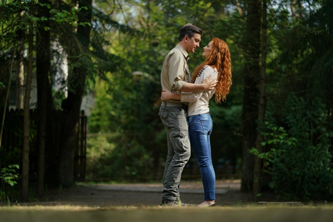 Michał Czernecki, Iwona Cichosz - Leśniczówka - Filmfotók