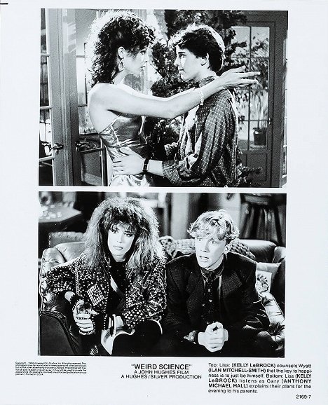Kelly LeBrock, Ilan Mitchell-Smith, Anthony Michael Hall - Une créature de rêve - Lobby Cards