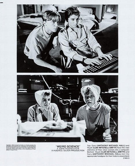 Anthony Michael Hall, Ilan Mitchell-Smith - Une créature de rêve - Lobby Cards