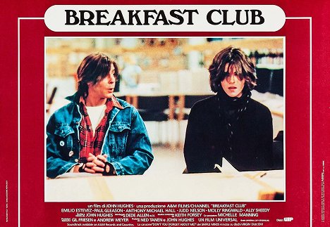 Judd Nelson, Ally Sheedy - Breakfast Club - Der Frühstücksclub - Lobbykarten