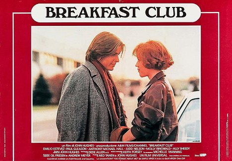 Judd Nelson, Molly Ringwald - The Breakfast Club - Mainoskuvat