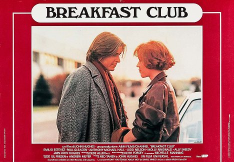 Judd Nelson, Molly Ringwald - El club de los cinco - Fotocromos